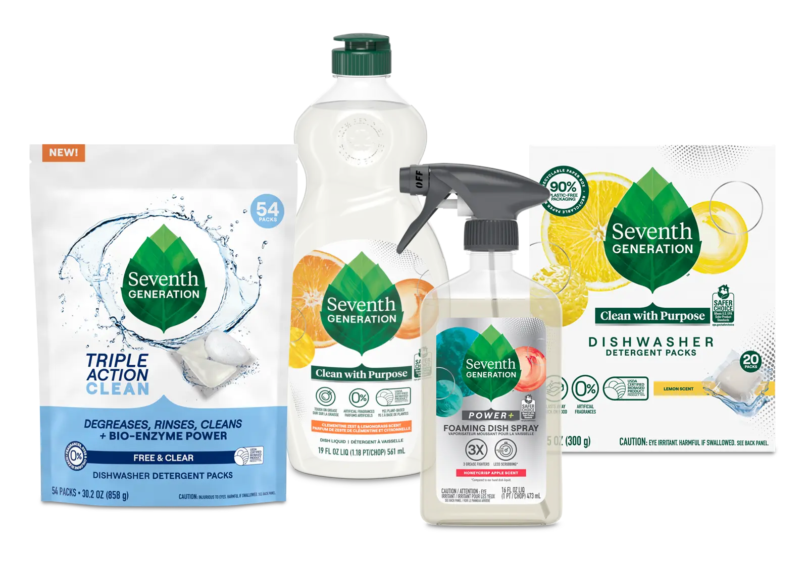 Seventh Generation Dish Products